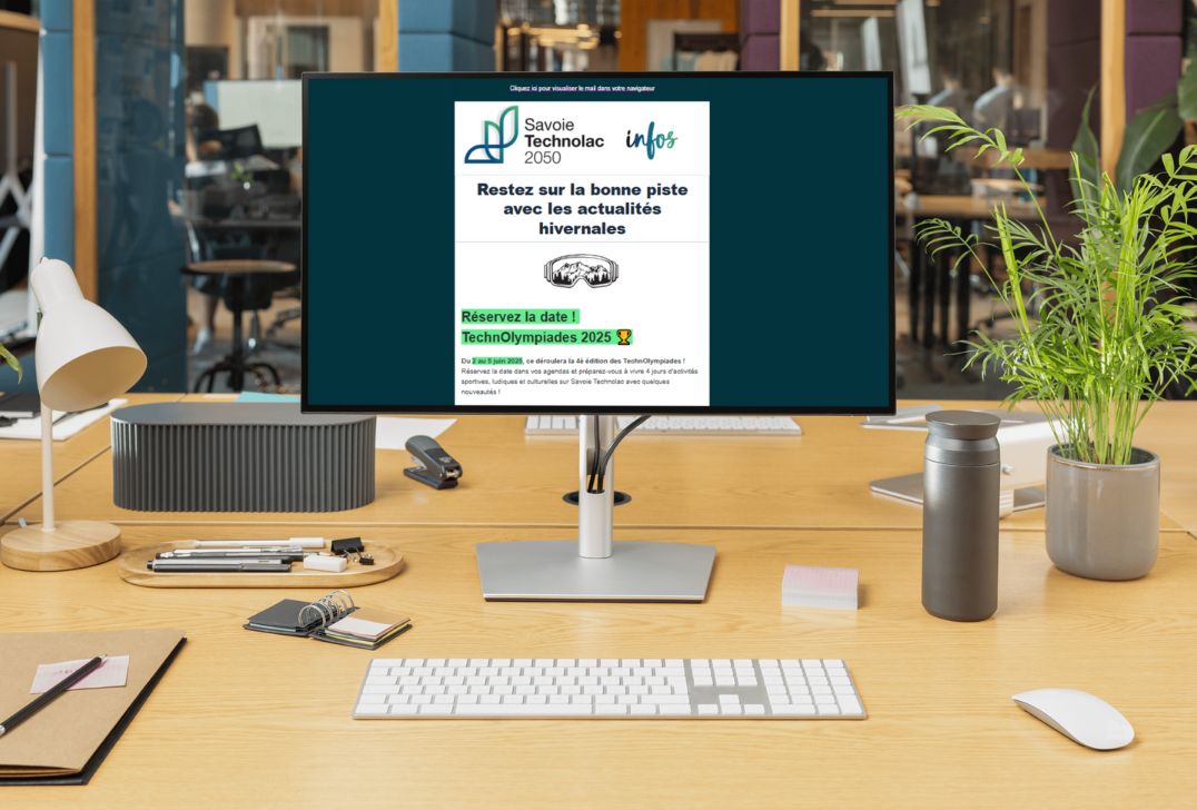 Recevoir la newsletter Savoie Technolac