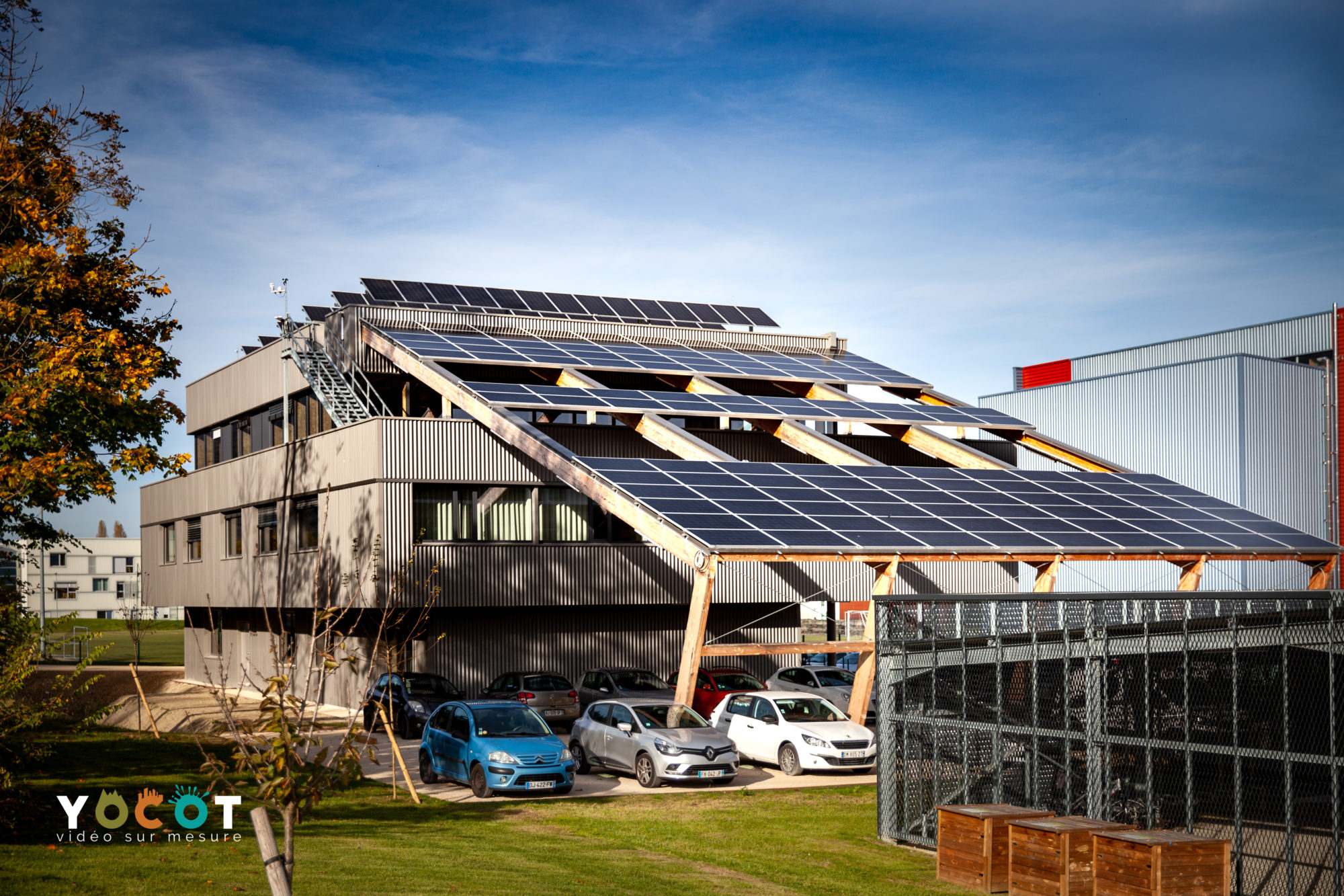 Un bâtiment à énergie positive à Savoie Technolac