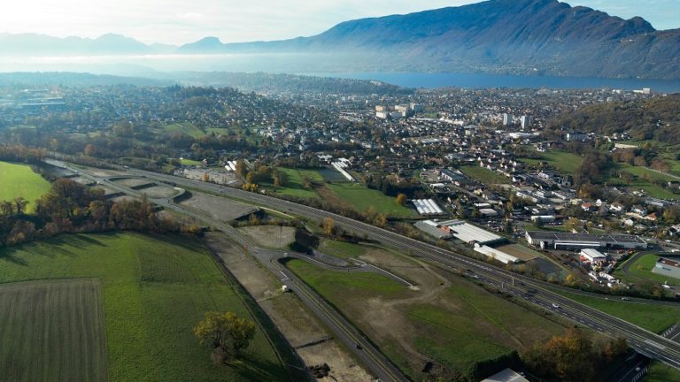 Parc d'activités Les Sources_Vue aérienne