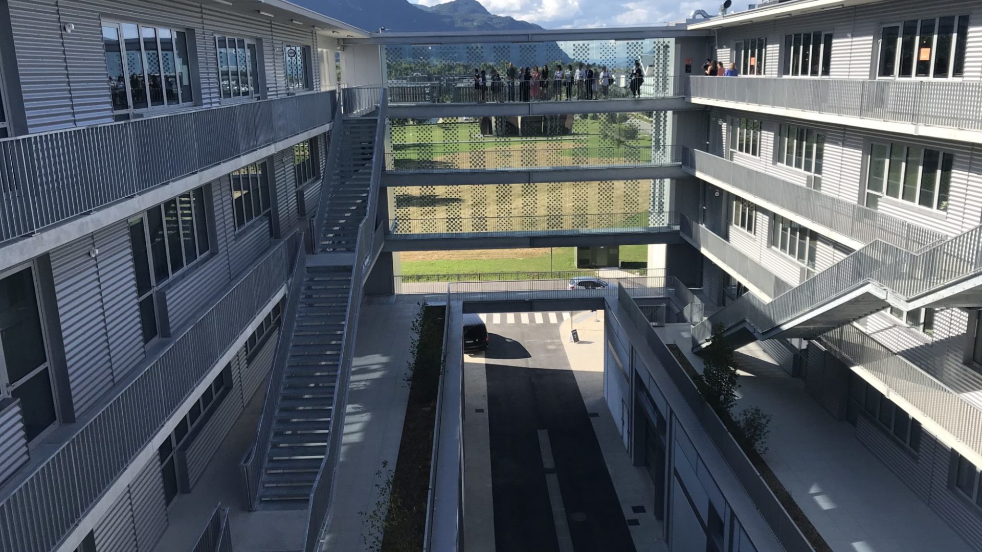 Inauguration du bâtiment Supernova à Savoie Technolac