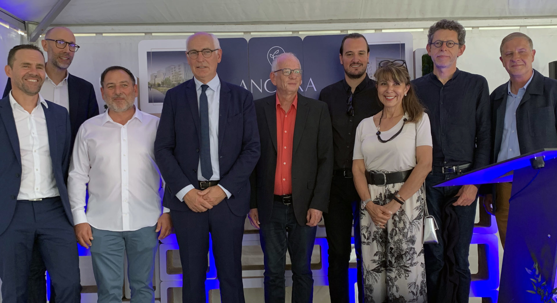 Pose de la première pierre du programme Ancora à Chambéry : un signal fort pour l’écoquartier de la Cassine