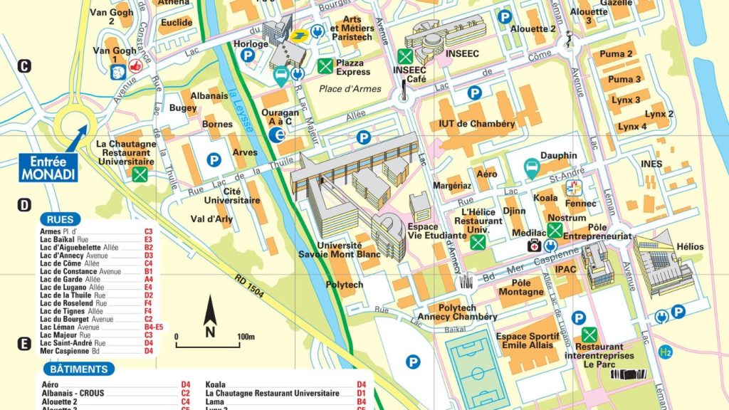 Plan Savoie Technolac