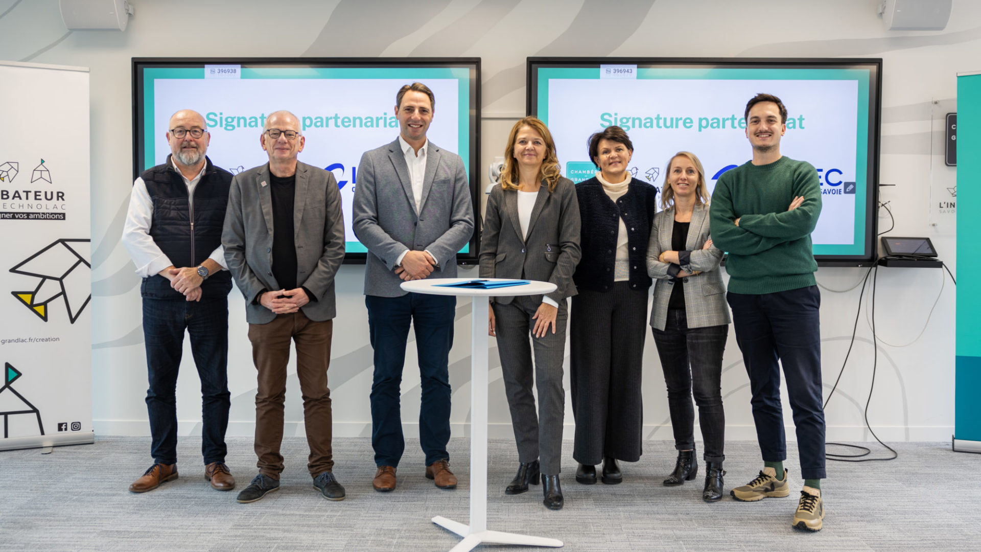 L'Incubateur Savoie Technolac et l’INSEEC Campus Chambéry officialisent leur partenariat en faveur de l’entrepreneuriat