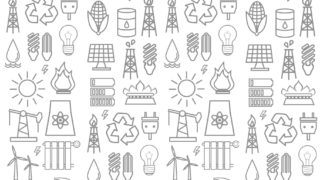 Ecology Line Icons Concept - Designed by macrovector / Freepik